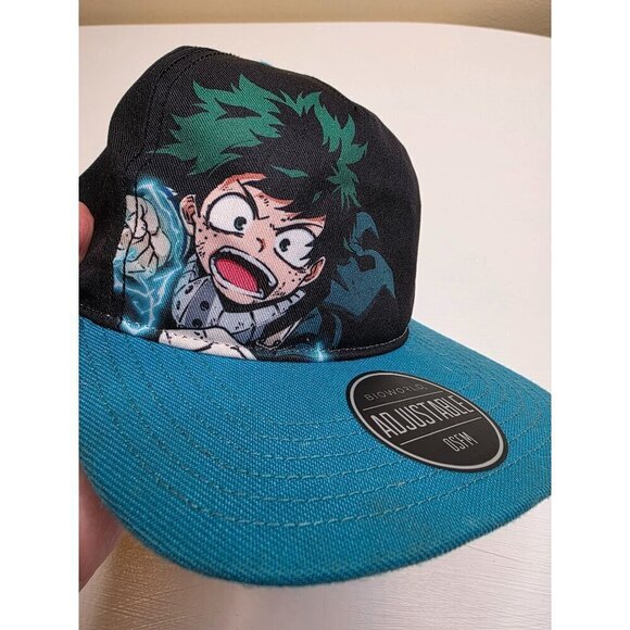 MY HERO ACADEMIA Mens Cap Hat Japan Anime MANGA Izuku Midoriya Cartoon - Picture 3 of 11